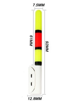 Świetlik Elektroniczny LED dwukolorowy + bateria CR425
