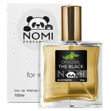 NOMI Perfumetki Męskie Perfum CROCODIL BLACK 100ml