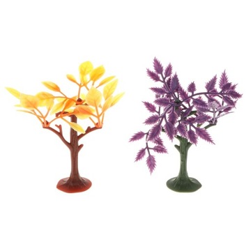 10 szt. Realistyczne drzewo Model Action Figures N