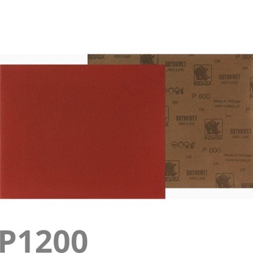 INDASA PAPIER WODNY RED LINE 230x280 P1200
