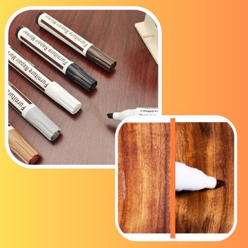 НАБОР ДЛЯ РЕМОНТА ДЕРЕВЯННЫХ МЕБЕЛЬНЫХ ПАНЕЛЕЙ SKIT MARKERS WAX