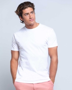 РУБАШКА МУЖСКАЯ БЕЗ ПРИНТИНГА простой хлопок 190 г БЕЛЫЙ L