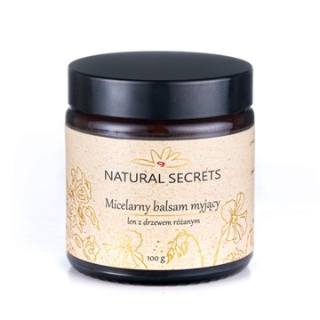 Natural Secrets Micelarny balsam myjący 100 g