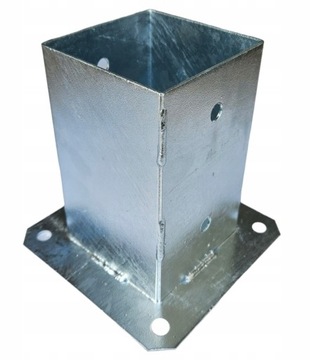 PODSTAWA SŁUPA PRZYKRĘCANA 90x90mm WSPORNIK KOTWA 9x9cm MOCNA GRUBA BLACHA