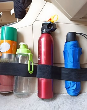 5x ОРГАНАЙЗЕР РЕМНЯ ДЛЯ БАГАЖНИКА ДЛЯ АВТОМОБИЛЯ ЗАВЕЛКРО 60 СМ ПРОЧНЫЙ ЛАСТИК