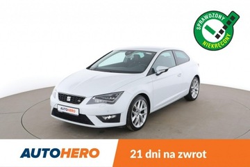 Seat Leon III ST 1.8 TSI 180KM 2014 Seat Leon DSG, full LED, skóra/alcantara, navi,