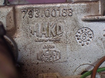 FIAT DOBLO I 05-17 MOTOREK STĚRAČE ZADNÍ 2 PIN 64343021 79300183