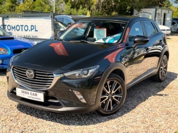 Mazda CX-3 Crossover 2.0 SKY-G i-ELOOP 150KM 2016 Mazda CX-3 4x4 Automat Benzyna Head-up Full serwis 2.0 Benzyna