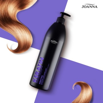 JOANNA Professional Keratin восстанавливающий шампунь для волос с кератином 1л