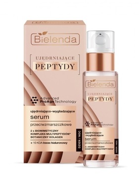 BIELENDA UJĘDRNIAJĄCE PEPTYDY SERUM WYGŁADZAJĄCE 30ML