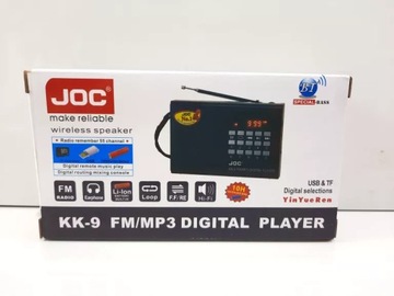 PRZENOŚNE MINI RADIO Z BLUETOOTH JOC KK-9
