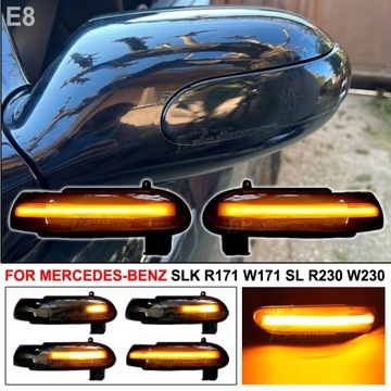 DO MERCEDES-BENZ W171 R171 SLK R230 W230 SL LED SMĚROVKA