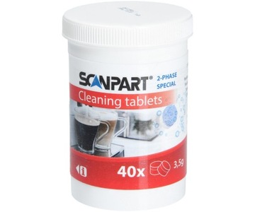 Таблетки для двухфазной очистки Scanpart
