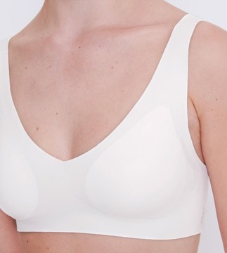 Biustonosz formowany bezszwowy SLOGGI Zero Feel 2.0 Bralette TOP Gładki M