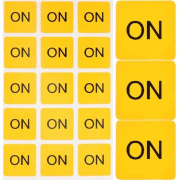 Włączniki światła Ozdoby Naklejka On/Off 20 szt
