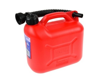 KANISTER NA BENZYNĘ 10L PLASTIKOWY+LEJEK G03241