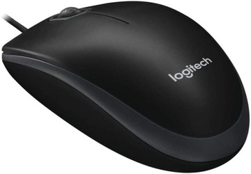 Mysz Logitech B100 OEM Czarna 910-003357