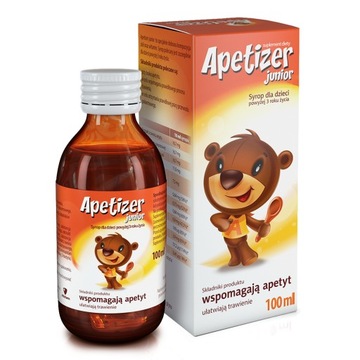 Apetizer JUNIOR syrop dla dzieci 100 ml NA APETYT