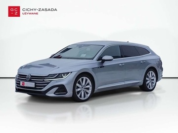 Volkswagen Arteon Fastback Facelifting 2.0 TDI 200KM 2021 Volkswagen Arteon Shooting Brake R-Line DSG 4Motion Stan Wzorowy Kamera Gr