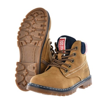 Детская обувь BIG STAR, переходная зима КК374130, высокая, ИЗОЛИРОВАННАЯ 35