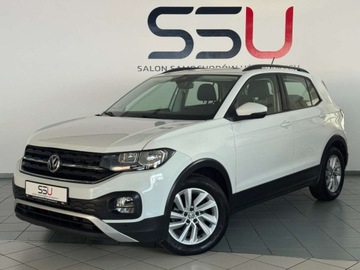 Volkswagen T-Cross SUV 1.0 TSI 95KM 2019 Volkswagen T-Cross 1.0 TSI 95 KM Led Full Opcja Alu Gwarancja SSU 95KM, zdjęcie 1