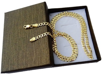 МУЖСКАЯ ЗОЛОТАЯ ЦЕПЬ, 50 СМ. пр.585