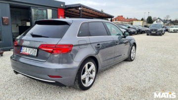 Audi A3 8V 2016 Audi A3 Sportback 2.0Benz Automat Navi climatronic szyberdach 1 rej 2017 b, zdjęcie 18