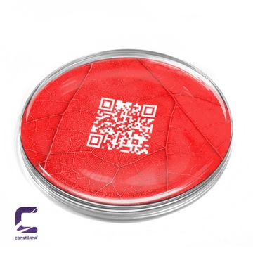 подставка для сдачи, лоток для монет + QR PROJECT