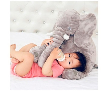 ПЛЮШЕВАЯ ПОДУШКА СЛОН 60 СМ