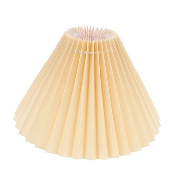 LAMPA STOŁOWA Z PLISOWANYM Kloszem VINTAGE PUZZLE