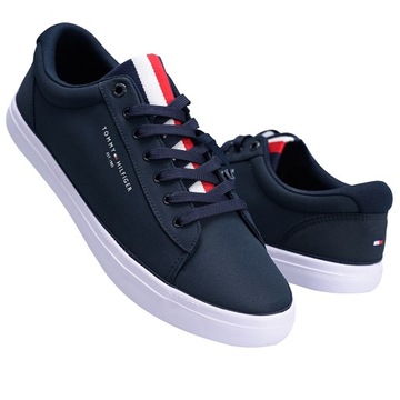 Tommy Hilfiger buty męskie granatowe półbuty sportowe FM0FM03991-DW5 44