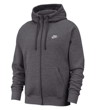 Bluza Nike M NSW Hoodie FZ FLC Club 804389 071 rozmiar M