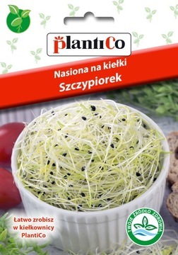 PlantiCo Nasiona na kiełki szczypiorek 10 g