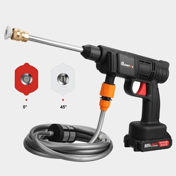 MYJKA CIŚNIENIOWA AKUMULATOROWA ZESTAW W WALIZCE 2x AKU 88V 10000mAh 1500W