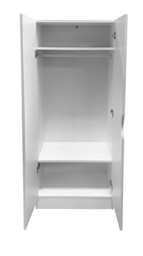 Szafa w kolorze białym Roma Junior 70x42,5x161,5cm