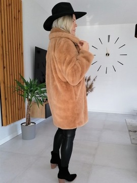 Женская шуба-дублинка, Teddy Bear Colors, L/40