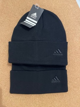 Adidas czapka zimowa beanie czarny rozmiar uniwersalny