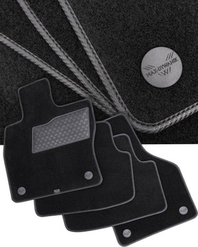 Dywaniki welurowe Max-Dywanik Standard-Line Carbon