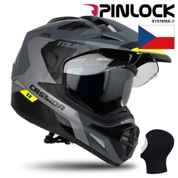 CASSIDA KASK MOTOCYKLOWY SPECTRE CROSS + PINLOCK L