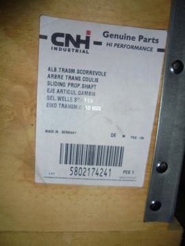 ПРИВОДНОЙ ВАЛ IVECO TRAKKER EUROTRAKKER 5802174241