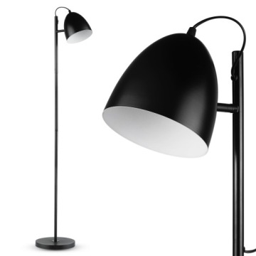 LAMPA PODŁOGOWA STOJĄCA E27 METALOWA NOWOCZESNA 153cm