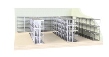 ПОЛКА ОЦИНКОВАННАЯ МАСТЕРСКАЯ 195x275x40 5 ПОЛОК