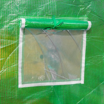 TUNEL FOLIOWY SZKLARNIA OGRODOWY 200x250x400cm FOLIAK UV NAMIOT 10m2 DUŻY