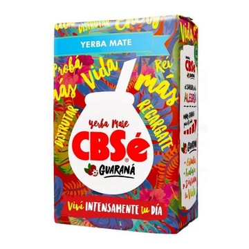 YERBA MATE CBSE ENERGIA GUARANA 500g
