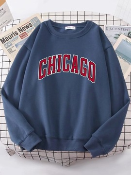 American City Chicago Hoodies Women simple S-XXL H