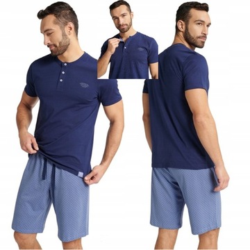 HENDERSON*Piżama męska WIDGET 40665 k/r *XL*59X