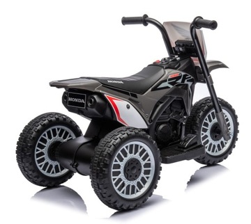Honda CRF450 Трехколесный мотор на аккумуляторе, ездовой, свет, звук, серый