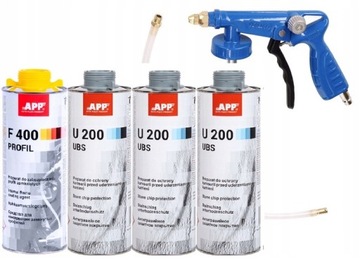 APP U200 BARANEK 3 L+FLUIDOL DO PROFILI +PISTOLET