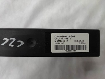 ŘÍZENÍ MODUL MITSUBISHI COLT VI 9557610