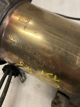 FILTR ČÁSTIC PEVNÝCH DPF VW GOLF 7 1.5TSI 2Q0 131 723 A 2Q0131723A